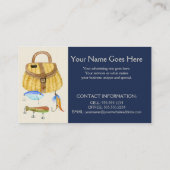 ネイビーブ航海のルー魚釣りガイドレイクチャーターボート 名刺 (裏面)