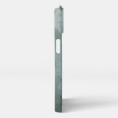 ネイビーベクトル迷彩柄iPhoneケース iPhoneケース (右側面)