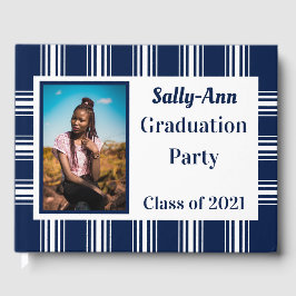 ネイビーホワイト写真卒業党 ゲストブック