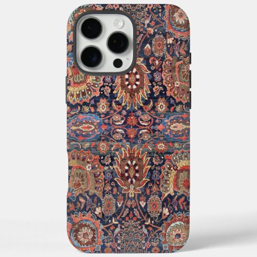 ネイビーボヘミアンジプシースタイルフォンケース – HAMbWG Case-Mate iPhoneケース (裏面)