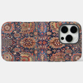 ネイビーボヘミアンジプシースタイルフォンケース – HAMbWG Case-Mate iPhoneケース (裏面 (横))