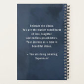 ネイビーママ生命カオスコーディネーター名追加Date Mama プランナー手帳 (裏面)