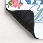 ネイビーママ(Cammo) マウスパッド (コーナー)