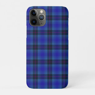 ネイビーメリープレイドタータンチェックパターン iPhone 11 PROケース