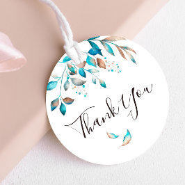 ネイビーモダング結婚・グリーナリー フェイバータグ