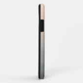 ネイビーモダンブルーの花iPhoneケース Case-Mate iPhoneケース (裏面/右)