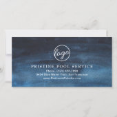 ネイビーモダンブルービジネスギフト券 (裏面)