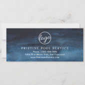 ネイビーモダンブルービジネスギフト券 (裏面)