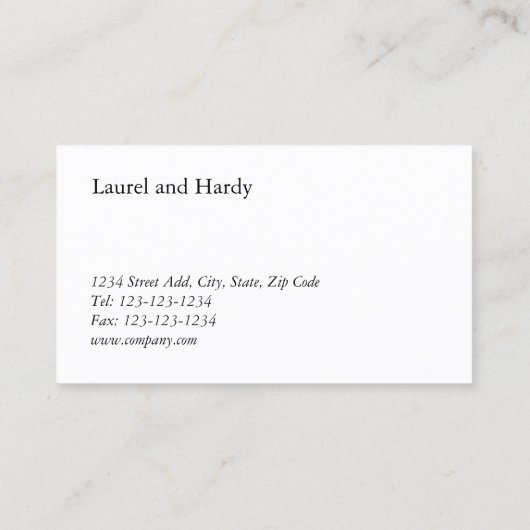 ネイビーモダンブルー水玉模様カスタムビジネスカード 名刺 (裏面)