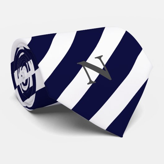 ネイビーモダンブルー ネクタイ (ロール)