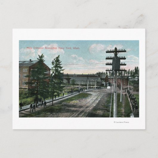 ネイビーヤードメインエントランスビュー ポストカード (正面)