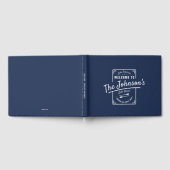 ネイビーユニークレイクビーチハウス ゲストブック (全面)