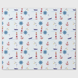 ネイビーラッピング紙 ラッピングペーパー