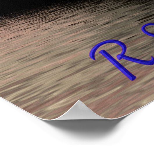 ネイビー湖 ポスター (角)