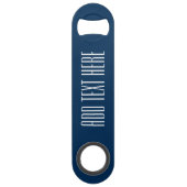 ネイビー独自の作成 – Make It Your カスタム文字 スピード栓抜き (正面)