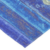 ネイビー素朴ブルーコースタルデコールいかり テーブルクロス (アングル)