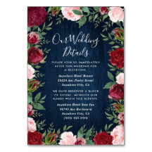 ネイビー素朴マ結婚・マルサラ国のカード