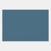 ネイビー結婚ズ ラッピングペーパーシート (正面)