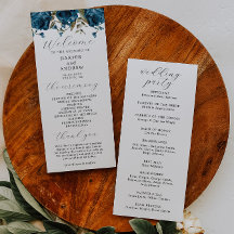 ネイビー結婚ブルーフローラ式プログラム