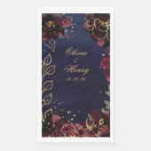 ネイビー結婚ボルドー (正面)