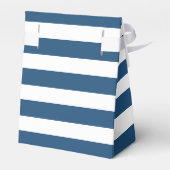 ネイビー航海のカニ赤ちゃんシャワー フェイバーボックス (裏面サイド)