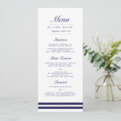 ネイビー航海のズ結婚ディナーメニュー メニュー (スタンド正面)