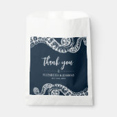 ネイビー航海のタコ結婚ズ フェイバーバッグ (正面)