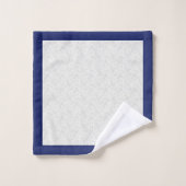 ネイビー航海のバスタオオルセットの貝殻 バスタオルセット (ウォッシュタオル)