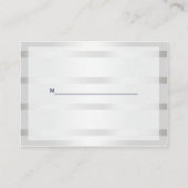 ネイビー航海のブルいかりシルバーホワイト座席表#2 プレイスカード (裏面)