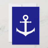 ネイビー航海のブルーとホワイトの動きの発表 案内状 (裏面)