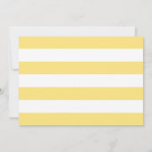 ネイビー航海のブルーイエローいかり結婚の写真 セーブザデート (裏面)