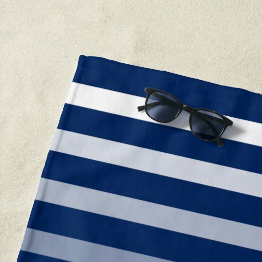 ネイビー航海のヴィンテージいかりあなたの名前またはボート ビーチタオル (インサイチュ)