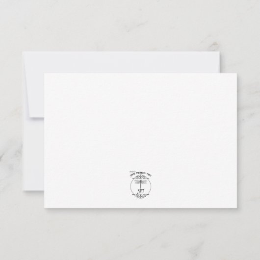 ネイビー航海の結婚ズ セーブザデート (裏面)