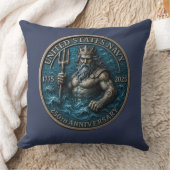 ネイビー誕生日海王星 クッション (ブランケット)