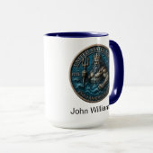 ネイビー誕生日海王星 マグカップ (正面右)