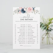 ネイビー赤面フローラ彼女はむしろブライダルゲーム (スタンド正面)