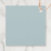 ネイビー赤面ブルーフローラアルファベット名S フェイバータグ (裏面)