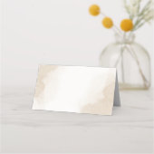 ネイビー赤面花葉緑 プレイスカード (裏面)