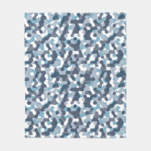 ネイビー迷彩柄の色調の青い迷彩模様