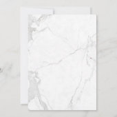 ネイビー金ゴールドダリアフローラワークショップトークイベント招待状 サンキューカード (裏面)