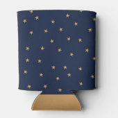 ネイビー金ゴールドハッピーバースデー 缶クーラー (裏面)