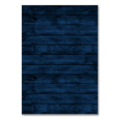 ネイビー金ゴールドピンク結婚のエンクロージャカード テーブルナンバー (裏面)