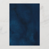 ネイビー金ゴールドホワイトシャンパンアイボリーバラ詳細 エンクロージャーカード (裏面)