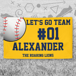 ネイビー金ゴールド球団スピリット 横断幕