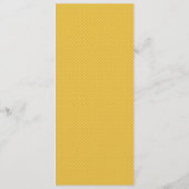 ネイビー金ゴールド背の高いビーチ結婚式メニューテンプレート メニュー (裏面)