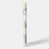 ネイビー&クリームツートーンプレイドフォンケース Case-Mate iPhoneケース (裏面 / 左)