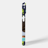 ネイビー&グリーンイカットペイズリー母の日の写真 Case-Mate iPhoneケース (裏面 / 右)