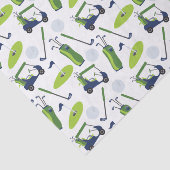 ネイビー&グリーンゴルフティッシュペーパー 薄葉紙 (詳細)