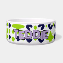 ネイビー グリーン パープル 遊び心あふれる幾何学デザイン