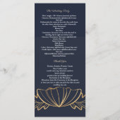 ネイビー&ゴールデンフローラ プログラム (裏面)